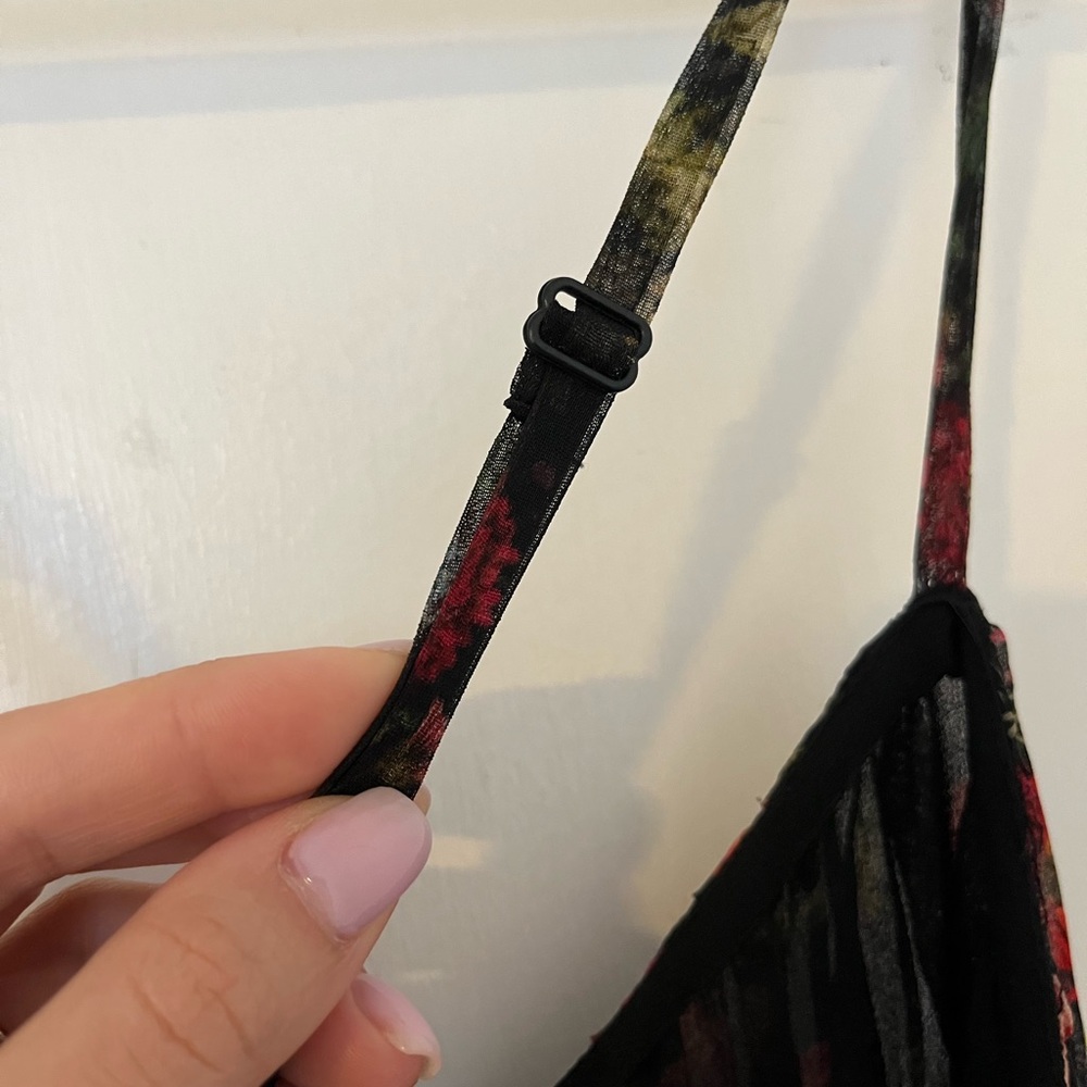 Payal Jain Black Floral Dress Size XS - Picture 6 of 8